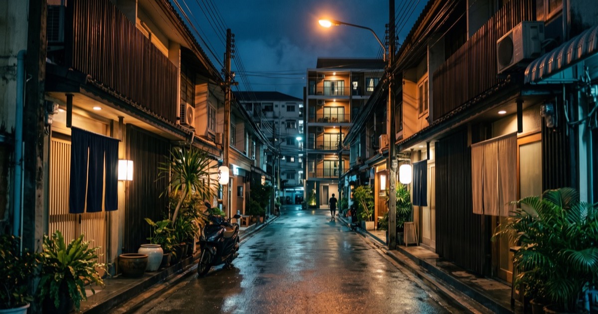 Thonglor Soi 25 — Soi Saeng Ngoen and Its Japanese Strip