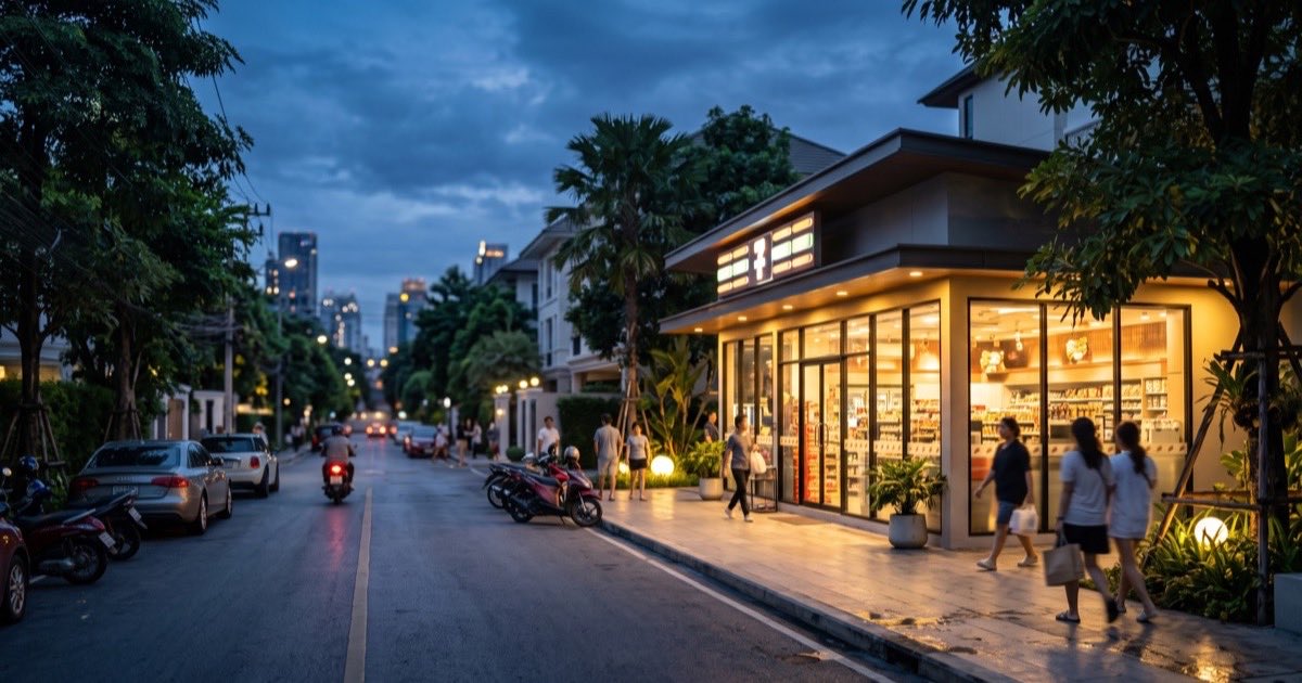 Thonglor Soi 8 — Eight Thonglor, 24-Hour Foodland and Spas